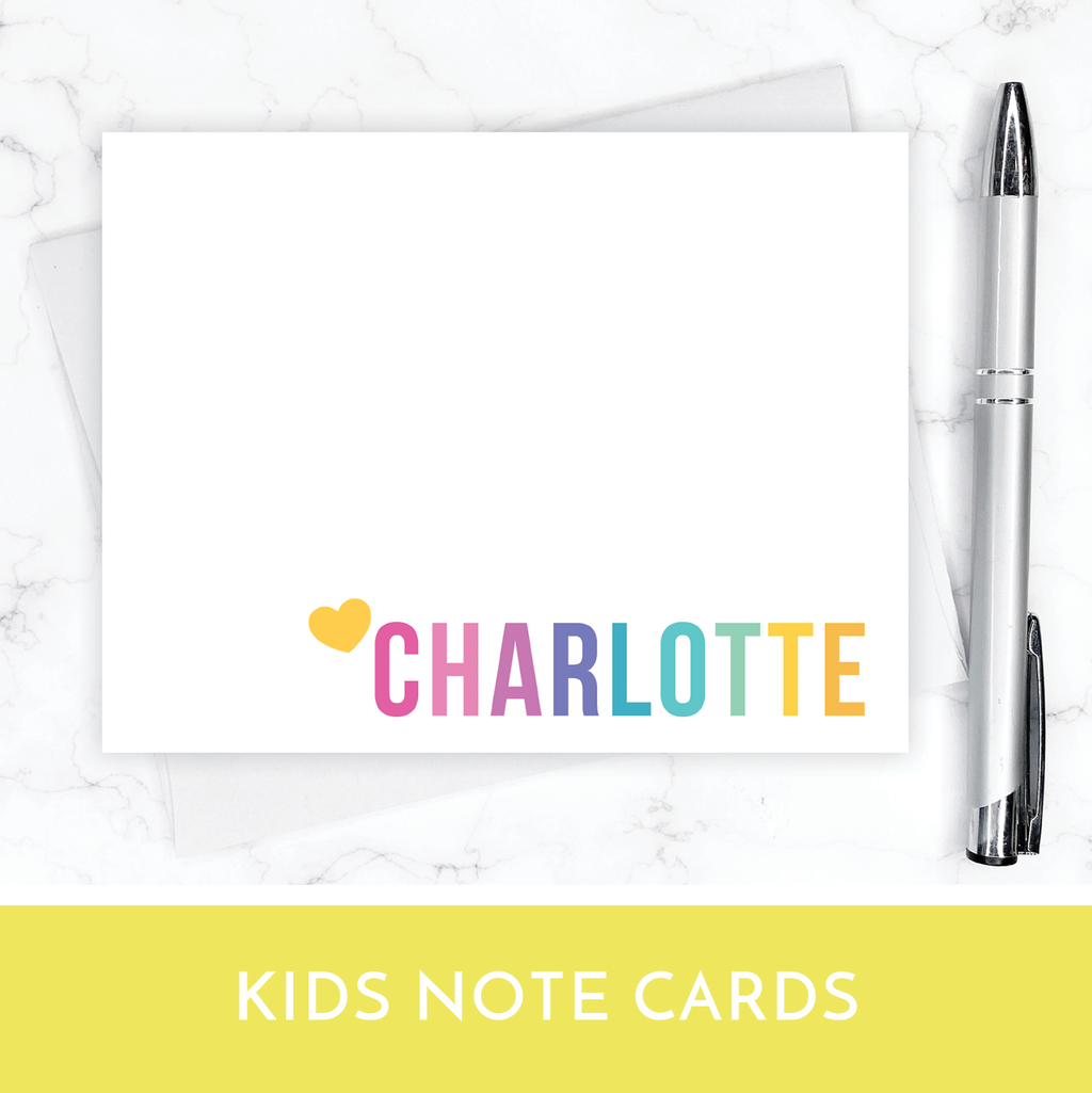 Kids Letter Sets – Citrus Paper Co.
