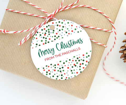Polka Dot • Holiday Gift Tags