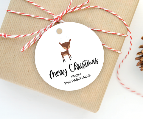 Reindeer • Holiday Gift Tags