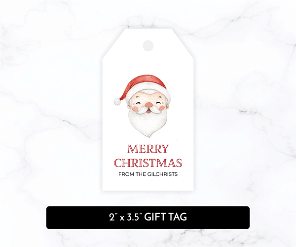 Santa • Holiday Gift Tags