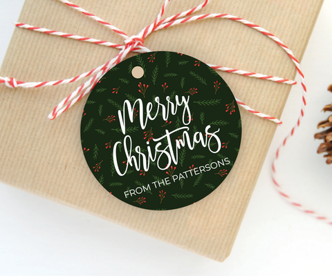 Holly Berries • Holiday Gift Tags
