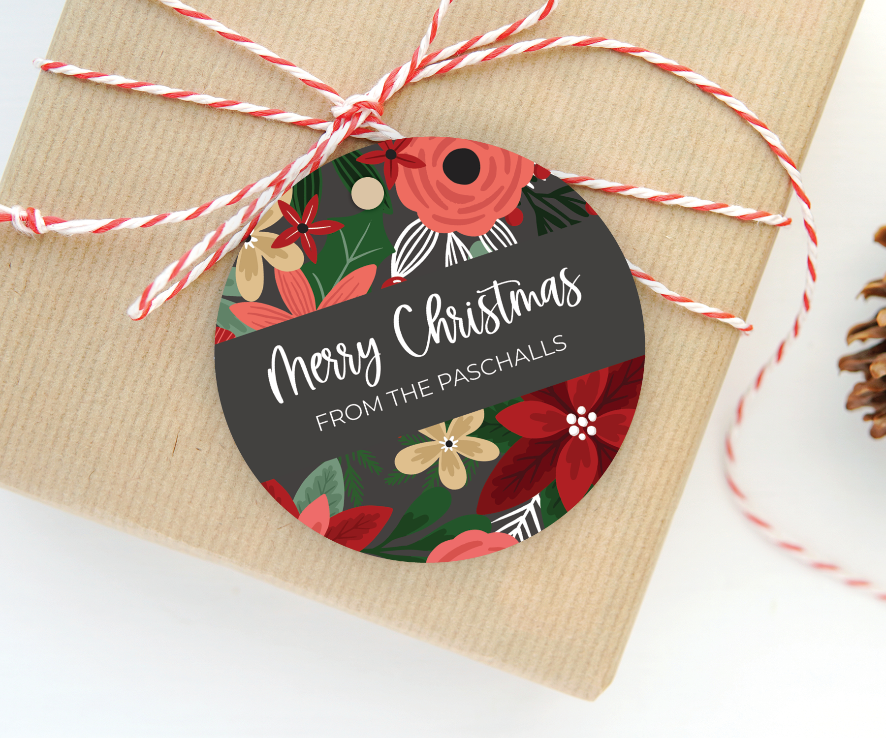 Floral • Holiday Gift Tags