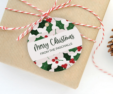 Holly Berry • Holiday Gift Tags