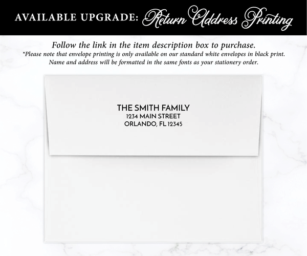 Lattice Family • Flat Note Cards