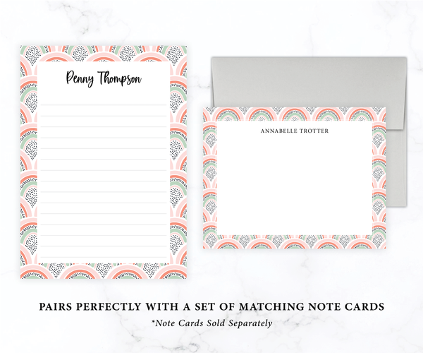 Personalized Notepad • Art Deco