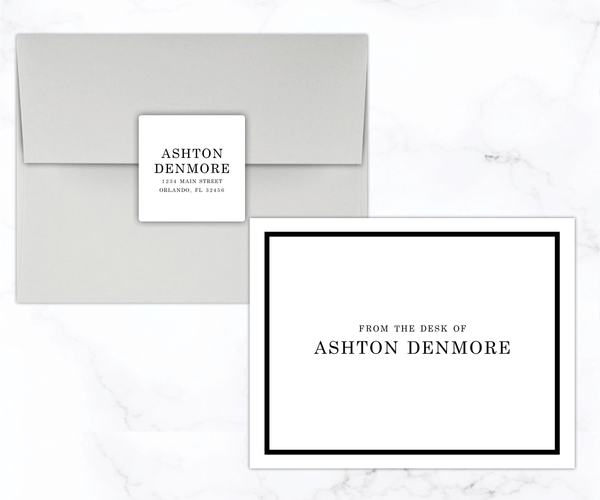 Ashton • Folding Note Cards