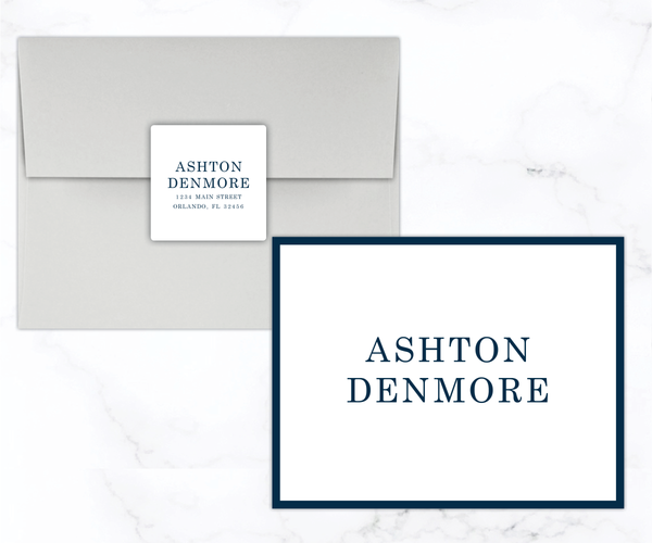 Ashton • Folding Note Cards