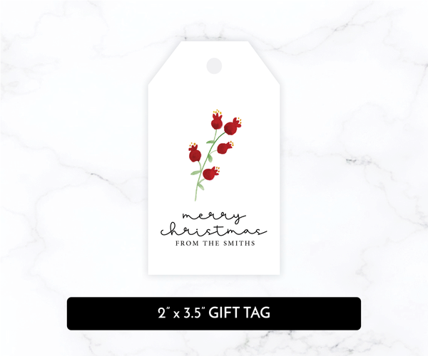 Berry • Holiday Gift Tags
