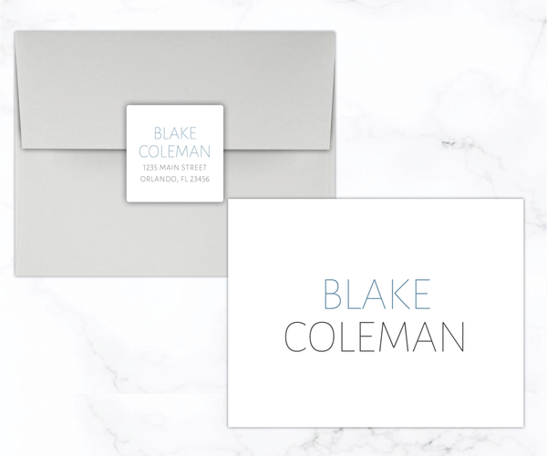 Blake • Folding Note Cards