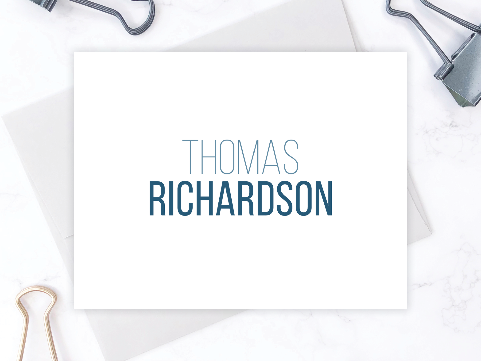Thomas • Folding Note Cards