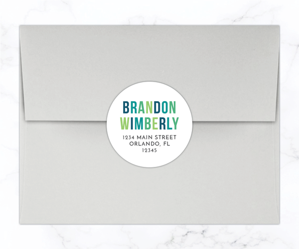 Blue & Green • Fill-in-the-Blank Thank You Cards