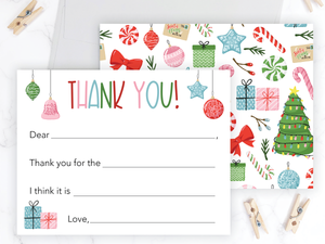 Symbols • Fill-in-the-Blank Thank You Cards