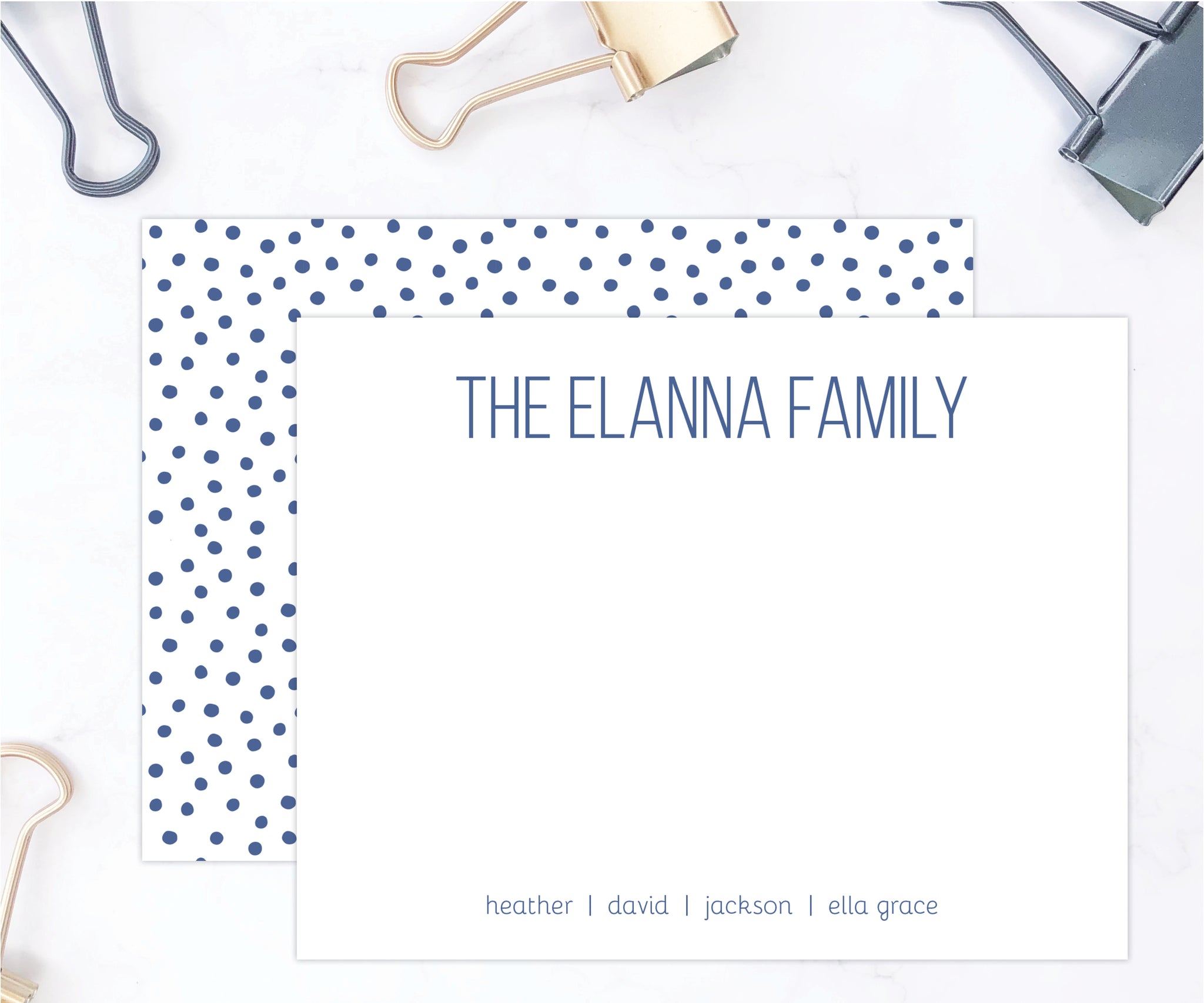 Elanna • Flat Note Cards