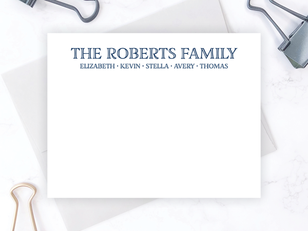 Eleanor Family • Flat Note Cards