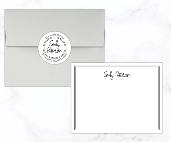 Emily • Flat Note Cards