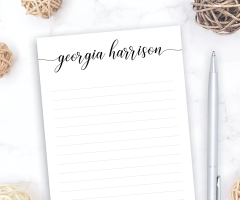 Personalized Notepad • Georgia
