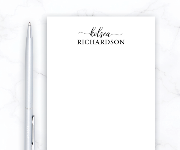 Personalized Notepad • Kelsea