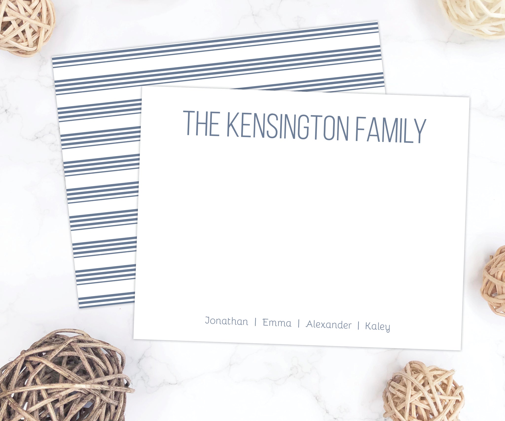 Kensington • Flat Note Cards