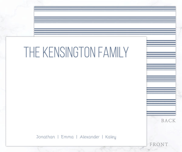 Kensington • Flat Note Cards
