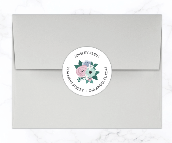 Kids Letter Writing Set • Lavender Floral