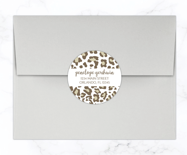 Leopard • Folding Note Cards