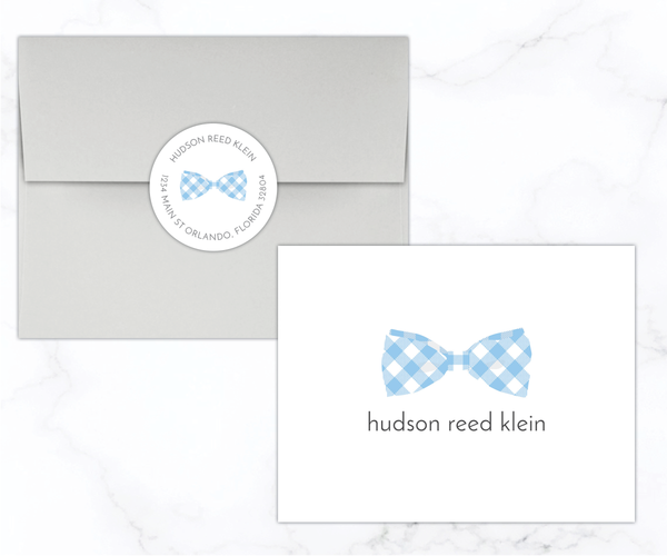 Bowtie • Folding Note Cards