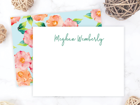 Meghan • Flat Note Cards