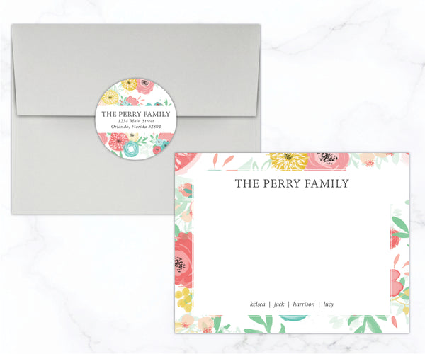 Perry Family • Flat Note Cards