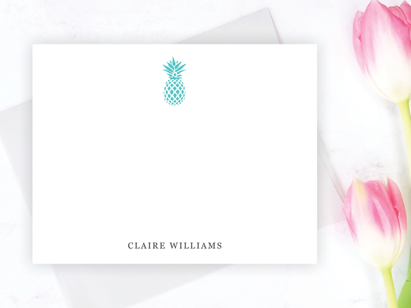 Pineapple • Flat Note Cards