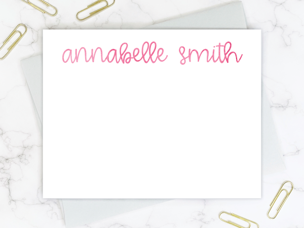 Annabelle • Flat Note Cards