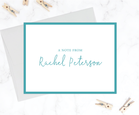 Rachel • Folding Note Cards
