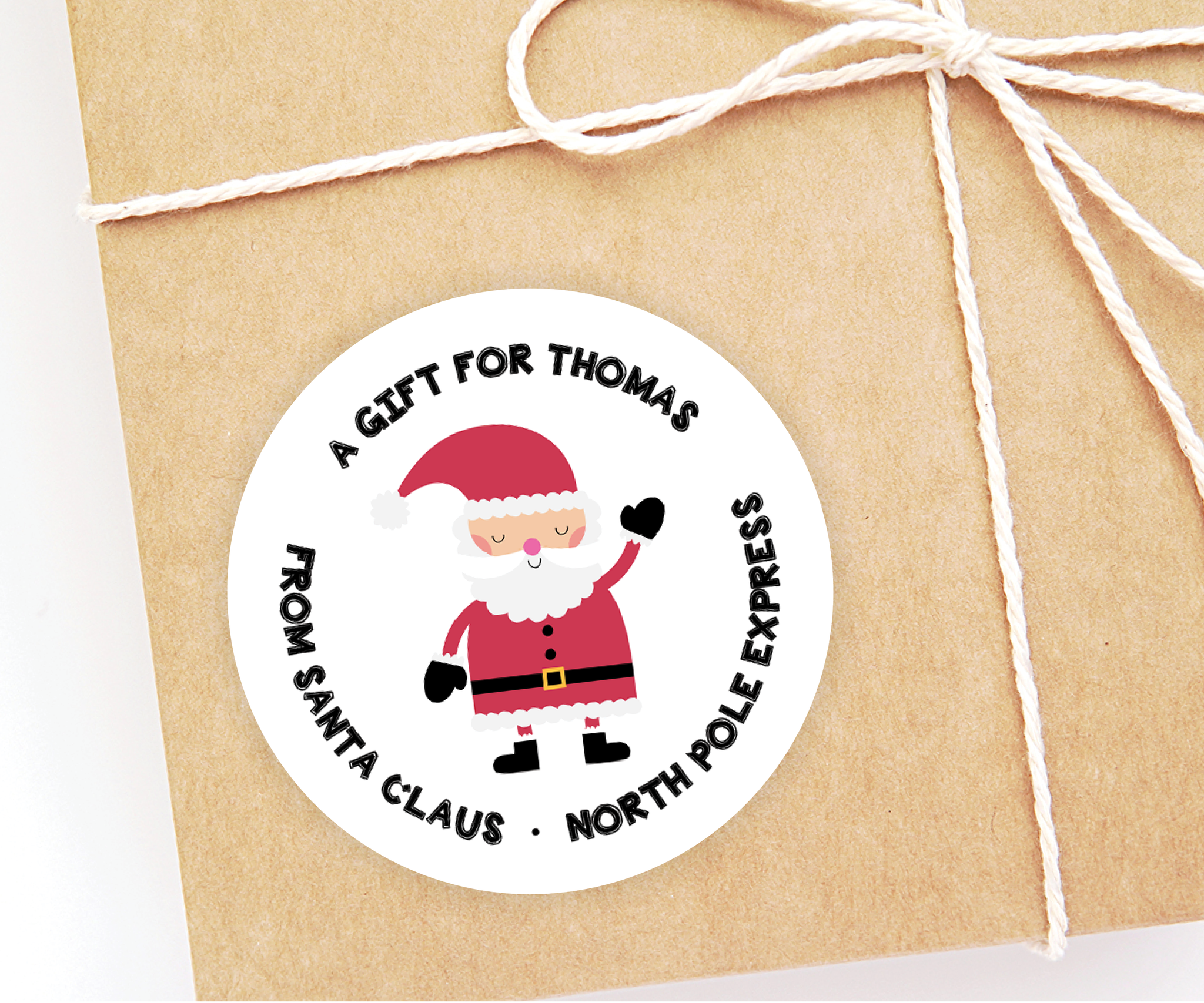 Personalized Santa Gift Labels