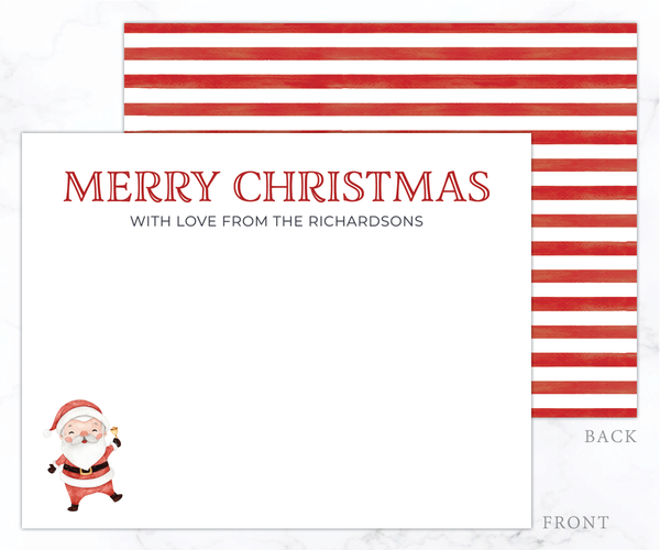 Santa • Flat Note Cards