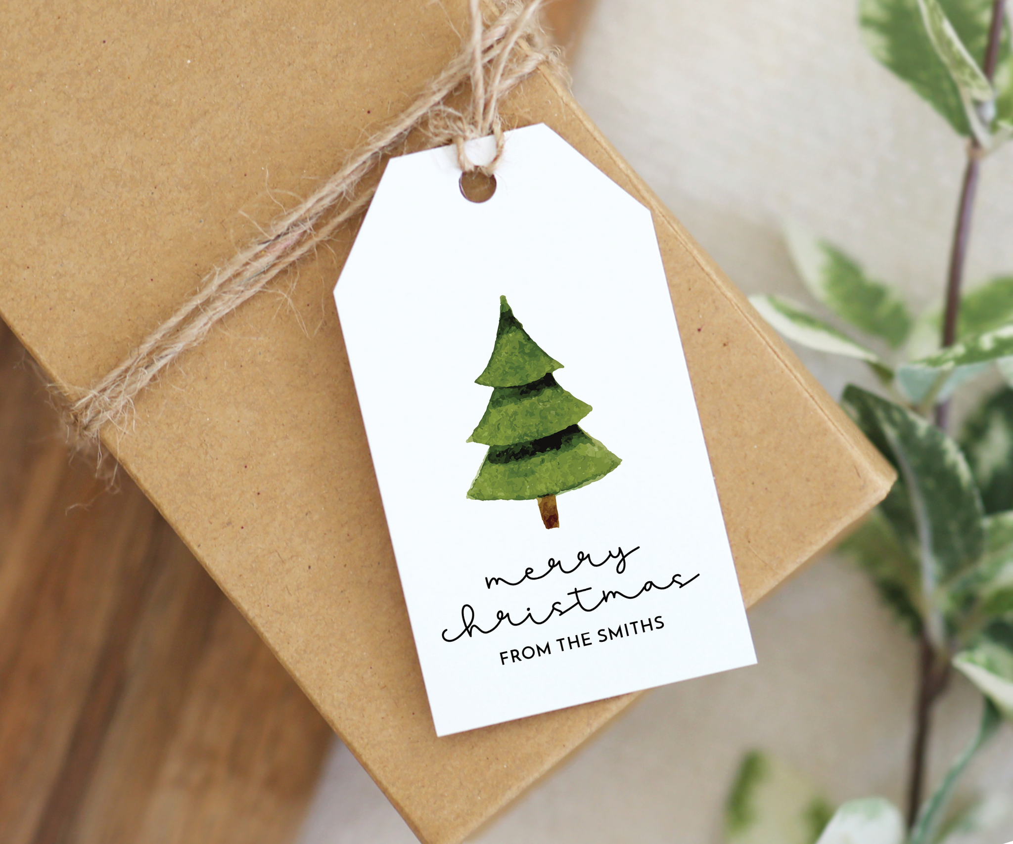 Christmas Tree • Holiday Gift Tags
