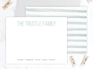 Trustle • Flat Note Cards