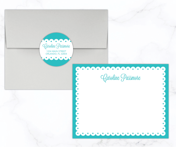 Scallop • Flat Note Cards