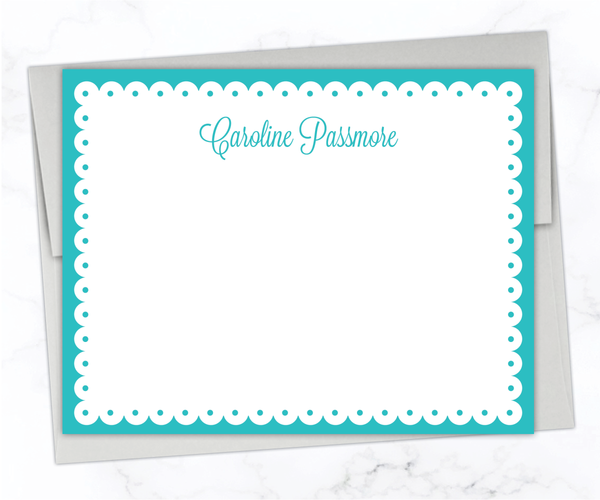 Scallop • Flat Note Cards