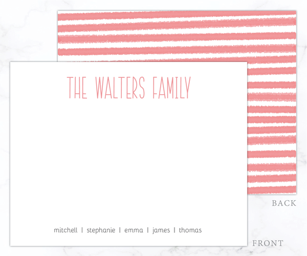 Walters • Flat Note Cards