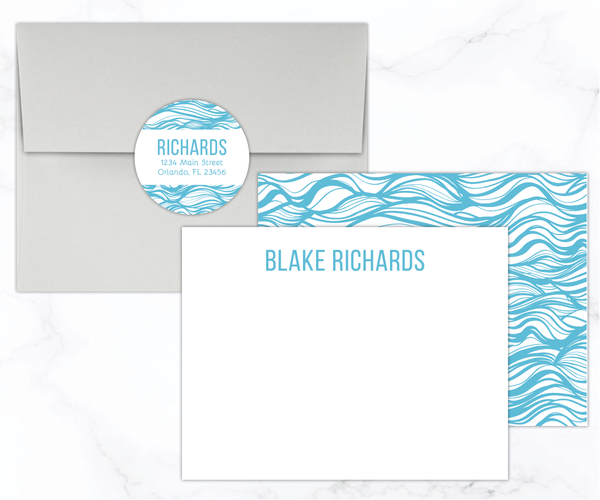 Wave • Flat Note Cards